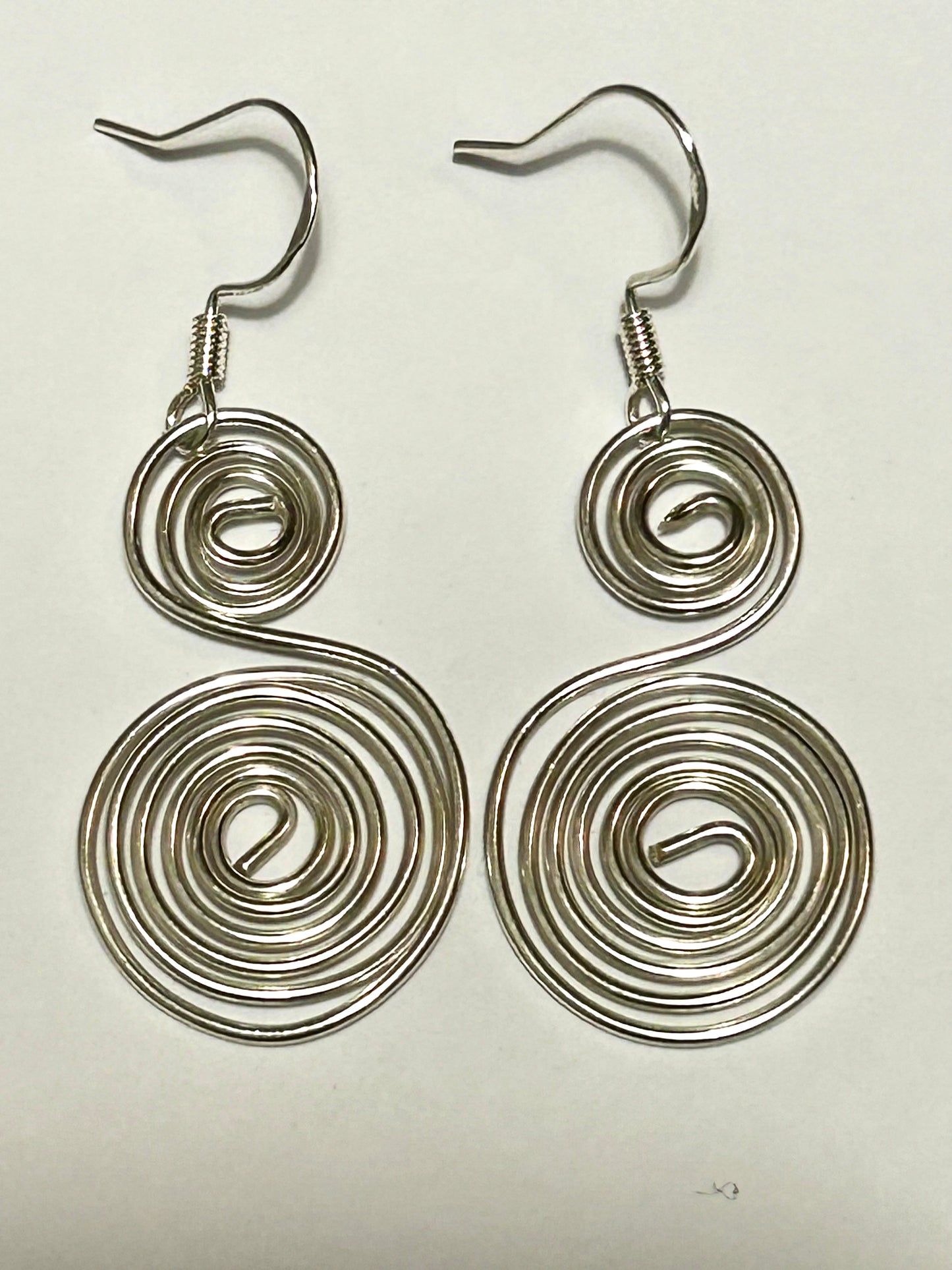 Swirl earrings