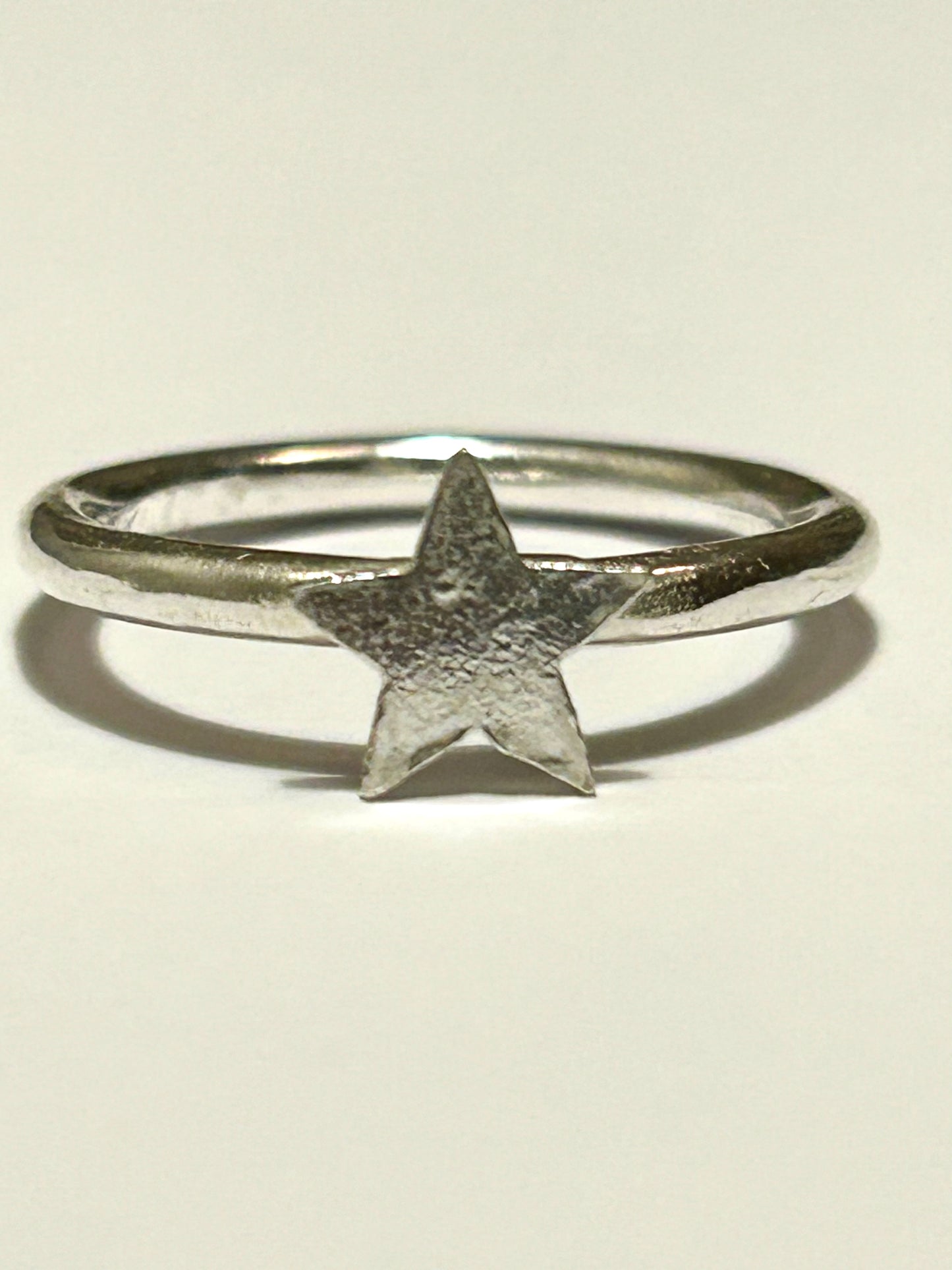 Star charm ring